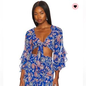 MISA Los Angeles Ancora Top in Sireneuse Floral